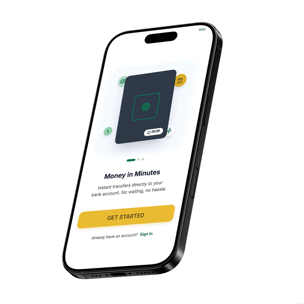 Bolt Cash Fintech UI
