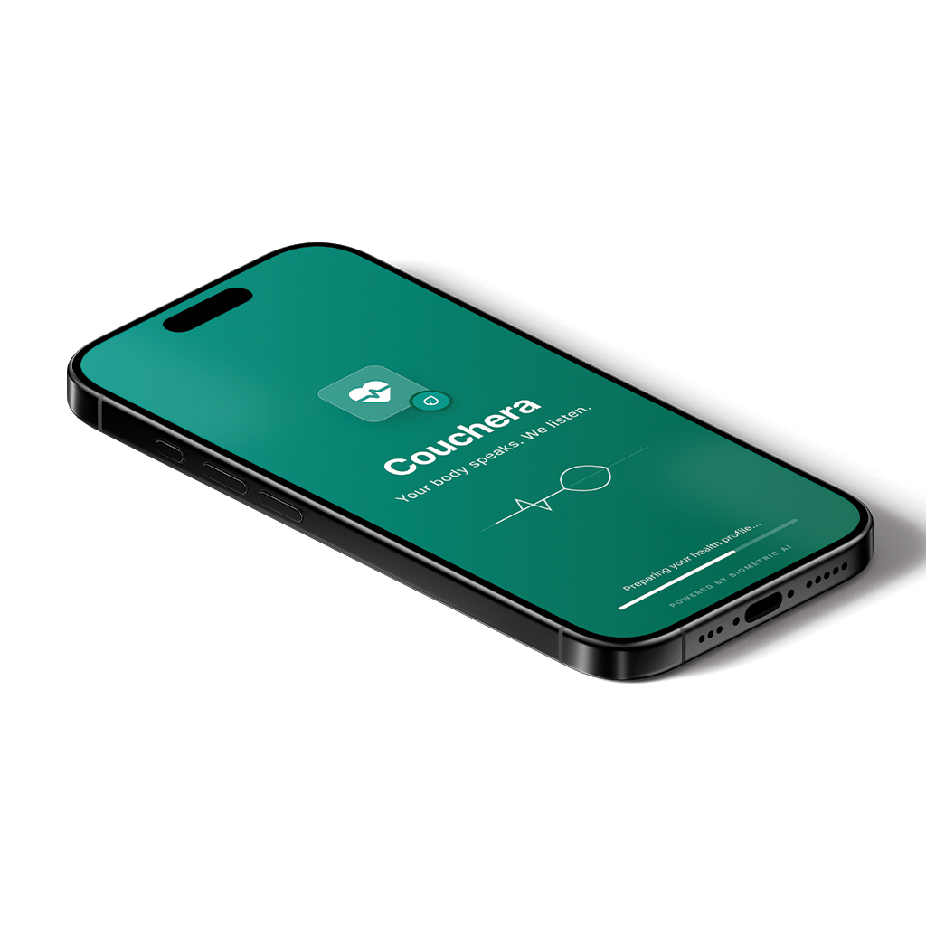 Couchera — Your Body Speaks. We Listen. AI Health App UI Kit