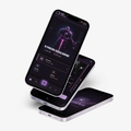 Atheris — Dark Fantasy RPG Character & Guild App UI Kit