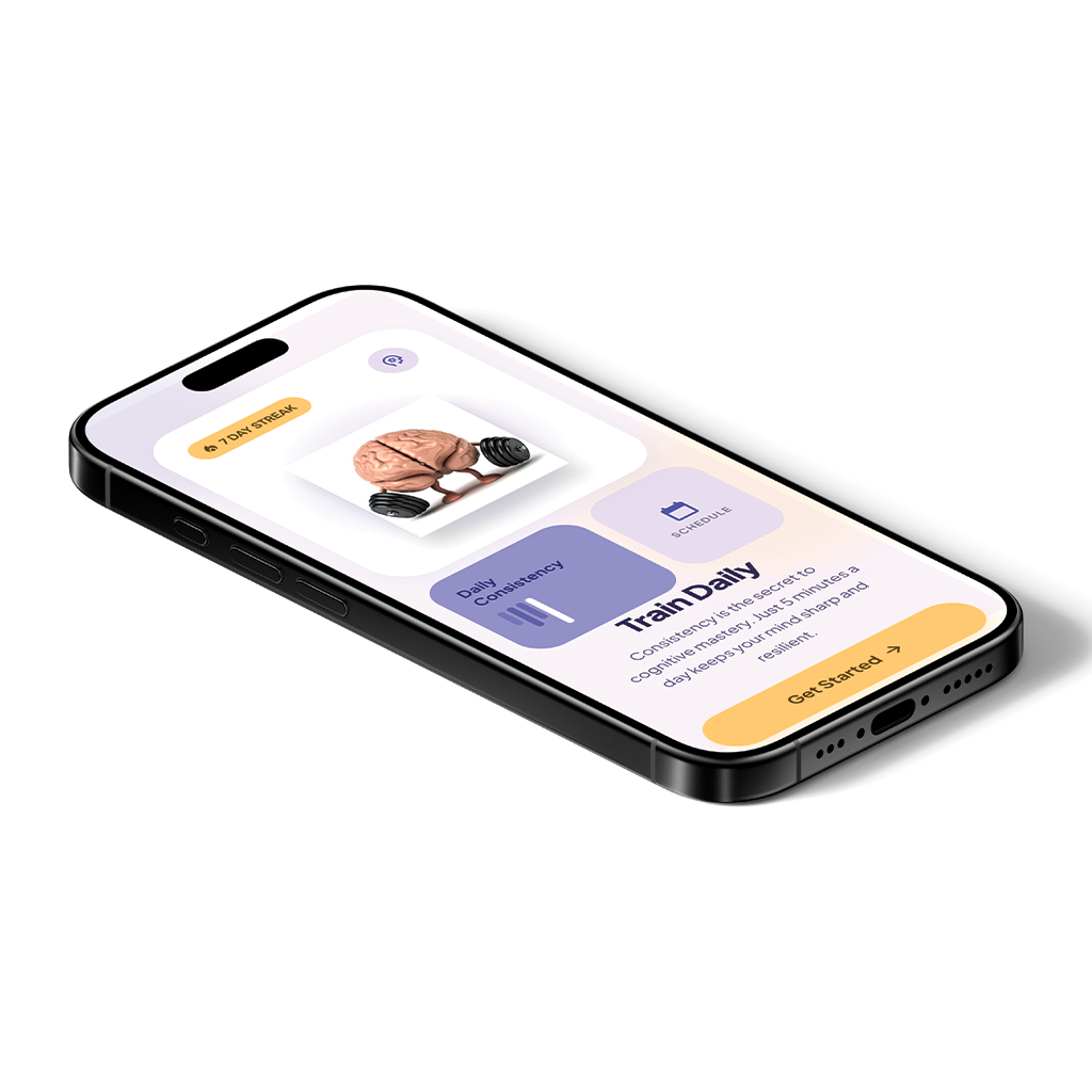 NeuroQuest — Train Daily, Stay Sharp Brain Training App UI Kit