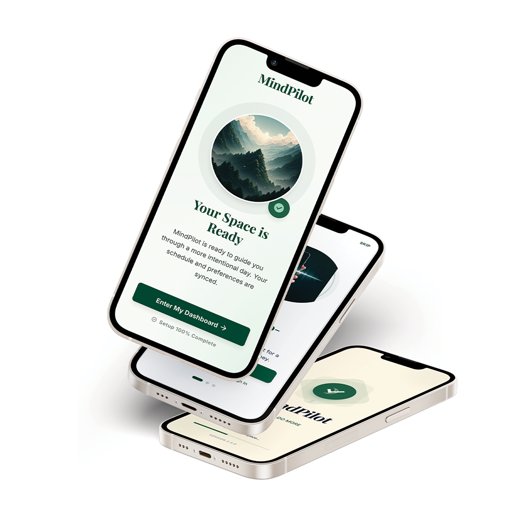 MindPilot — Mindfulness & Productivity App UI Kit