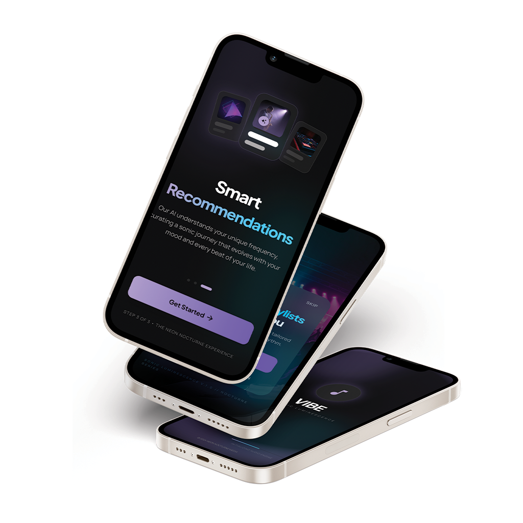 Vibe Stream — Music App UI Kit