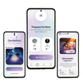 GentleRest Sleep App - Additional Screens UI Design